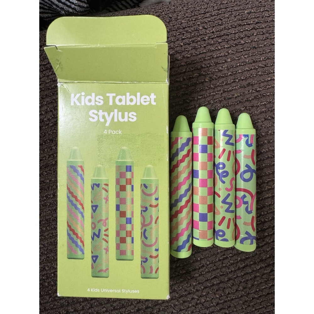 Kids Tablet Stylus Pens 4 Pack Tablet/ipad Touch Screen Devices
